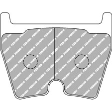 Plăcuțe de frână FERODO DS3.12 FCP1664G - F-CP1664G - FCP1664G - 3666618075952